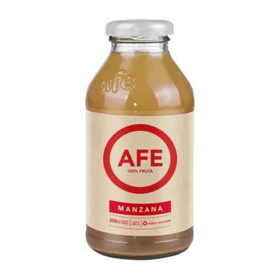 JUGO DE MANZANA AFE VIDRIO 300 CC