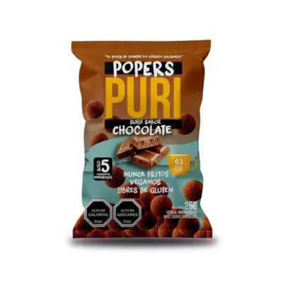 PURI POPERS CHOCOLATE 25 GRS