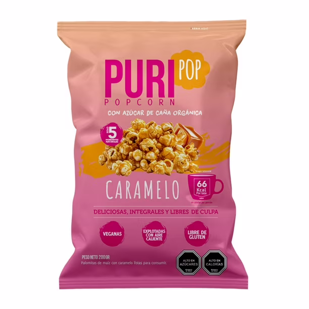 PURIPOP CARAMELO 25 GRS